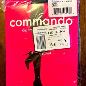 NWT Commando shape wear. Denier tights. Size L